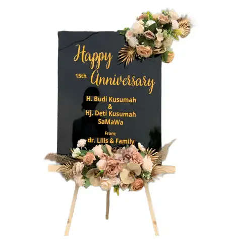 Papan Bunga Akrilik Wirobrajan